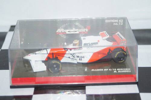 Minichamps mclaren mercedes mp 4/10 m.blundell 530 954317 1:43
