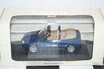 Minichamps (dealer box) vw golf convertible , dark blue, 1:43 diecast