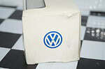 Minichamps (dealer box) vw golf convertible in red, 1:43 diecast