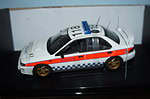 Subaru impreza police car 1:18 diecast autoart 78651