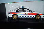 Subaru impreza police car 1:18 diecast autoart 78651