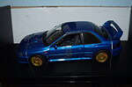 Autoart subaru impreza 22b rhd met blue 1:18 diecast autoart 78601