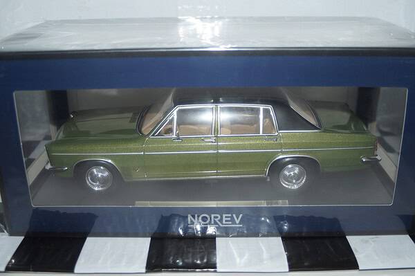 Norev opel diplomat v8 1969 metallic green 1:18 scale 183688 ltd