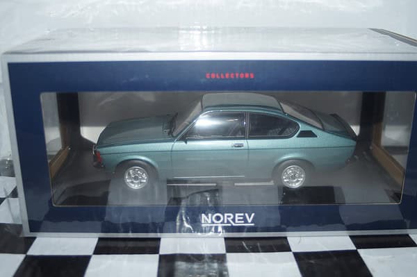 Norev opel diplomat v8 1969 metallic green 1:18 scale 183688 ltd
