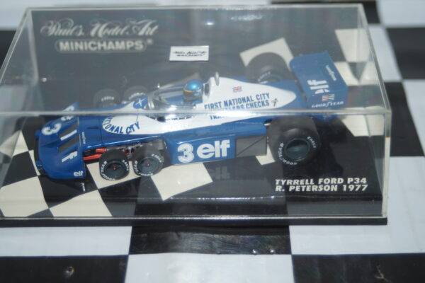 【MINICHAMPS】 TYRRELL FORD P34R/1977#M9 MINICHAMPS '1977 TYRRELL FORD P34, RONNIE PETERSON #3' 1:43