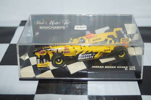 Minichamps jordan mugen honda 198, d.hill  430 980009 1:43