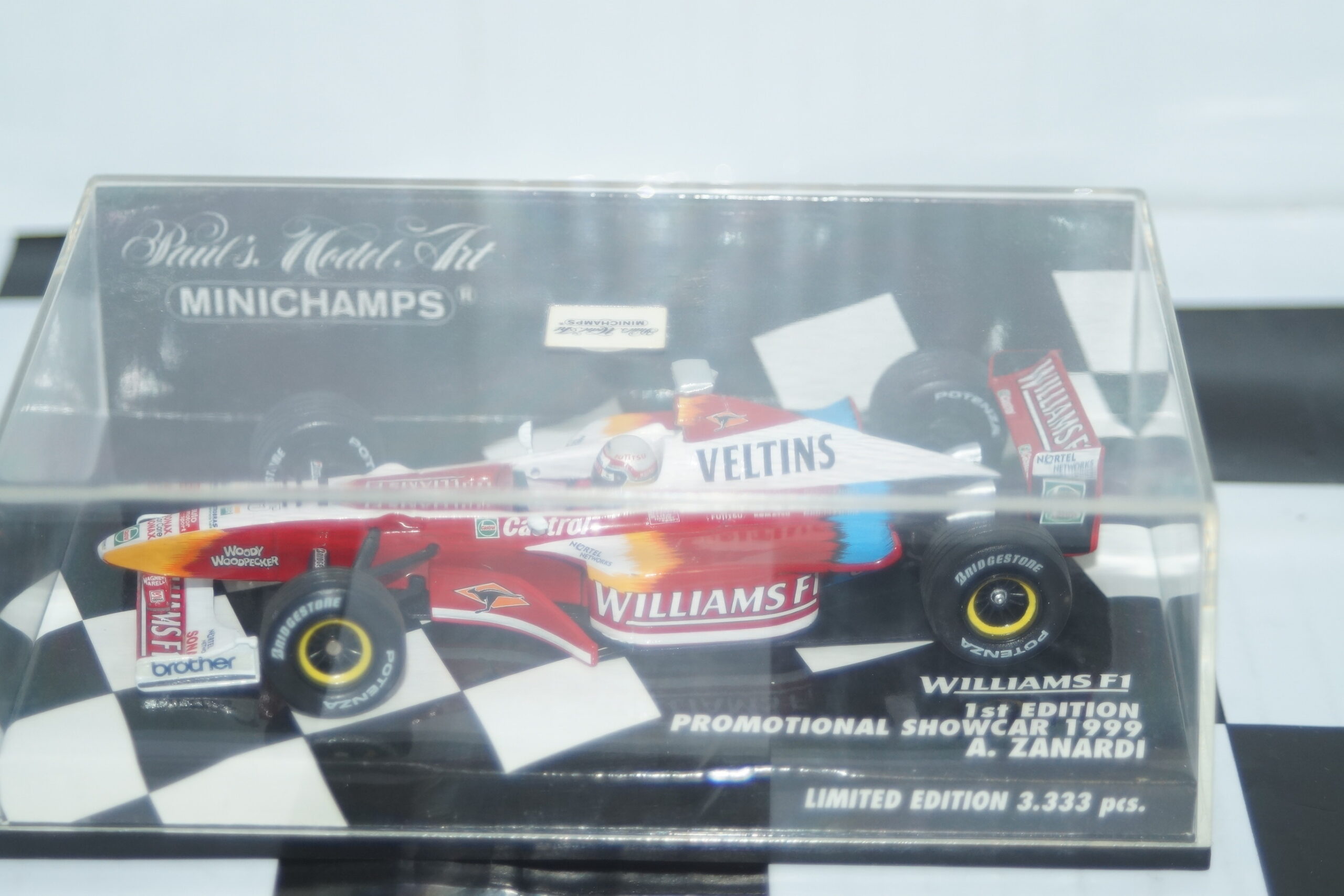 Minichamps Williams F1 Promotional A.Zanardi 430 990095 1 43
