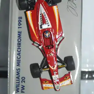 Minichamps williams bmw fw20 h.h.frentzen 511 984302 1:43