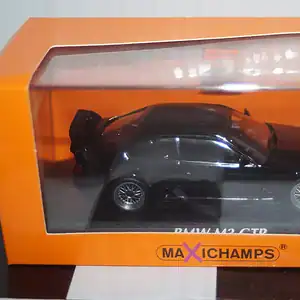 Maxichamps bmw m3 gtr (e36)1993 in black 1:43 940 023380