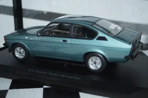 Norev opel kadett 1978 rallye winterfest 1:18 scale 183654 ltd