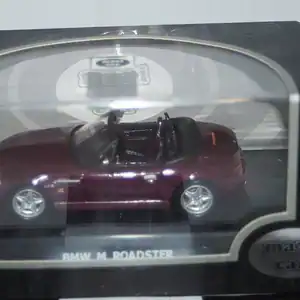 Maxi car bmw m roadster in purple 1:43, ref 10222