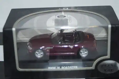 Maxi car bmw m roadster in purple 1:43, ref 10222