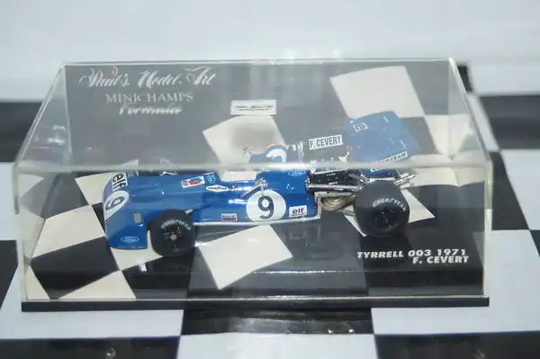 Minichamps tyrrell 003 1971 f.cevert 430 710009  1:43