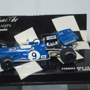 Minichamps tyrrell 003 1971 f.cevert 430 710009  1:43