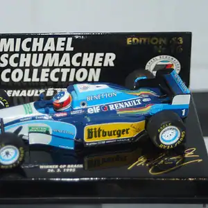 Minichamps benetton renault b 195 winner brazil 1995 510 954301 1:43