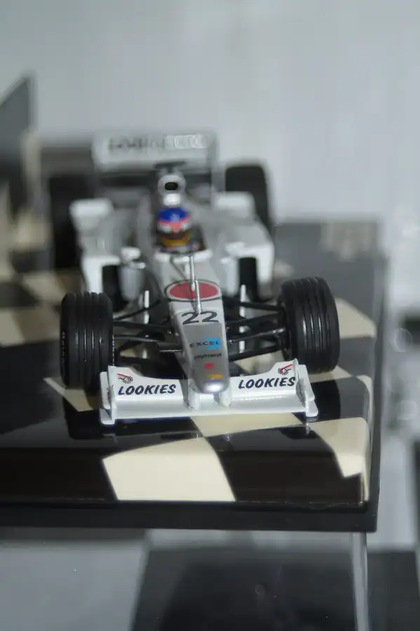 Minichamps bar honda showcar j. villeneuve 430 000072 diecast 1:43