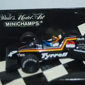 Minichamps tyrrell ford 012 1984 bellof 400 840004 diecast 1:43