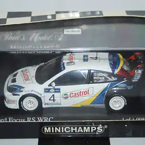 Minichamps ford focus rs wrc acropolis rally 2003 400 038374,1:43