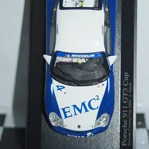 Minichamps porsche 911 gt3 carrera cup 2004 j.hardt #4,400 046204,1:43