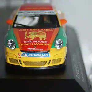 Minichamps porsche 911 gt3 cup asia 2007 malagamuwa #6,400 0476406,1:43