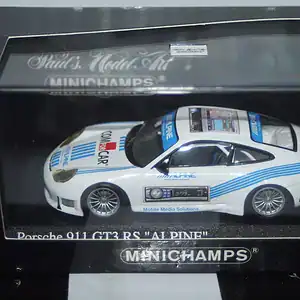 Minichamps porsche 911 gt3 rs "alpine" ref 403 016904,1:43