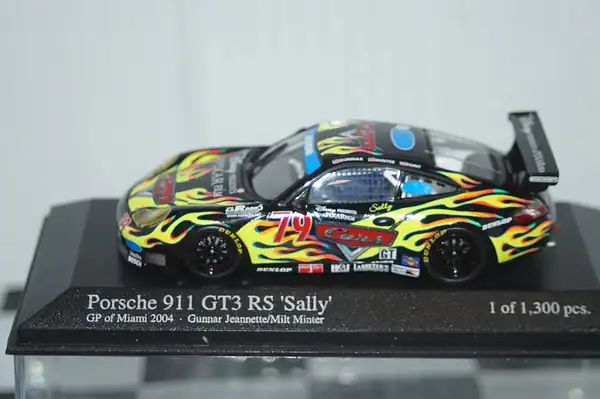 Minichamps porsche 911 gt3 rs gp of miami 2004,400 046979 ,1:43