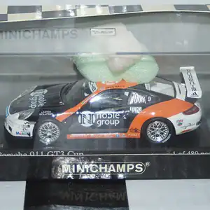 Minichamps porsche 911 gt3 cup asia 2007, d.watts 400 076409 ,1:43