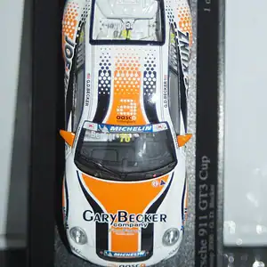 Minichamps porsche 911 gt3 cup asia 2007, d.watts 400 076409 ,1:43