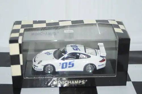 Minichamps porsche 911 gt3 "presentation" 2005, 400 056400 ,1:43