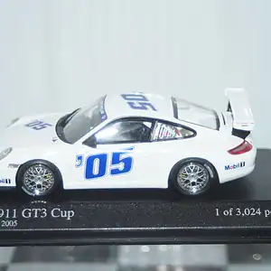 Minichamps porsche 911 gt3 "presentation" 2005, 400 056400 ,1:43