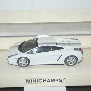 Minichamps lamborghini gallardo 2007 white 1:43 436 103500