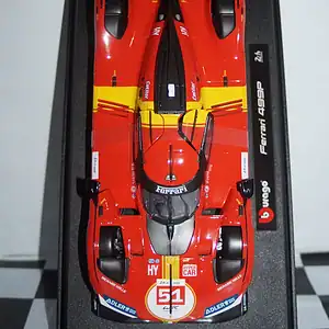 Burago ferrari 499p 24h le mans 1:18 ref 16301
