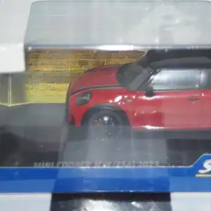 Solido mini cooper jcw (f56) 2023 red 1:43rd ref s4315001