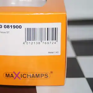 Maxichamps ford focus st 2011 red 1:43 940 081900