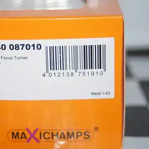 Maxichamps ford focus turnier (estate) 1998 red 1:43 940 087010
