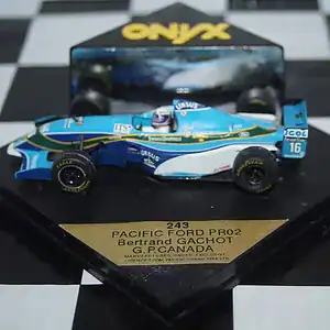 Onyx f1 pacific ford pr02 gp canada b.gachot 1:43rd ref 243