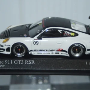 Minichamps porsche 911 gt3 rsr "presentation" 2009 #09 ref 400 096909,1:43