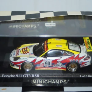 Minichamps porsche 911 gt3 rsr 24hr lm 2004 #90,400 046990,1:43