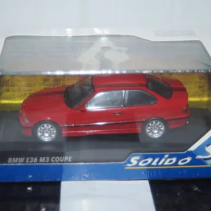 Solido bmw e36 m3 coupe red 1:43rd ref s4315201