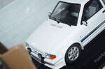 Model car group ford escort rs turbo 1985 white 1/18th mcg18419