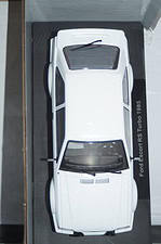 Model car group ford escort rs turbo 1985 white 1/18th mcg18419