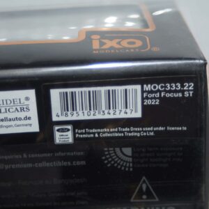 Ixo ford focus st 2022 green 1:43 moc333.22