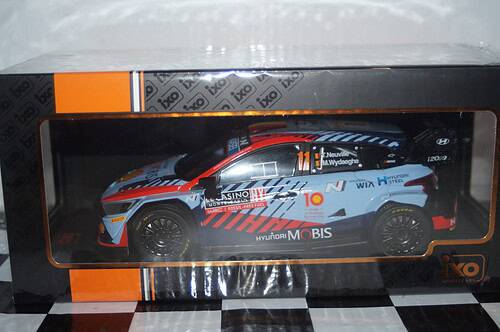 Ixo hyundai i20 winner monte carlo rally 2024 #11 t.neuville 18rmc194.22