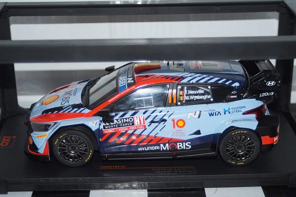 Ixo hyundai i20 winner monte carlo rally 2024 #11 t.neuville 18rmc194.22