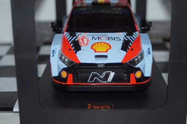 Ixo hyundai i20 winner monte carlo rally 2024 #11 t.neuville 18rmc194.22