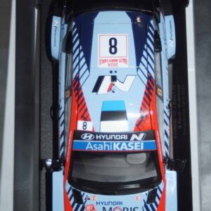 Ixo hyundai i20 n monte carlo rally 2024 #8 o.tanak 18rmc195.22
