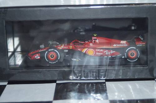 Looksmart ferrari sf-24 australian gp 2024 #55 winner c.sainz 1:43 lsf1059