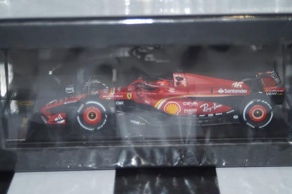Looksmart ferrari sf-24 australian gp 2024 #16 2nd charles leclerc ref lsf1060
