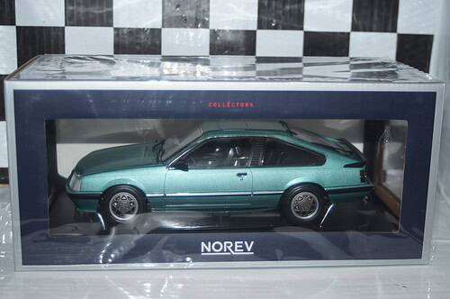 Norev opel monza 2.5 e beryll green 1983 1:18 scale 183643 ltd