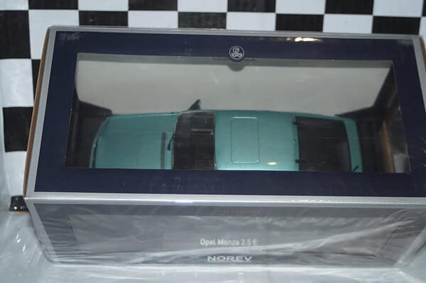 Norev opel monza 2.5 e beryll green 1983 1:18 scale 183643 ltd